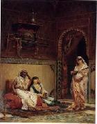 unknow artist Arab or Arabic people and life. Orientalism oil paintings 23 oil on canvas